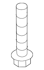 99907285901 - : Suspension Cross-Member Mount Bolt for Porsche: 911, Panamera Image