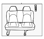 WV551D5AA - Body: Seat Assembly for Chrysler: Town &amp; Country | Dodge: Caravan, Grand Caravan Image