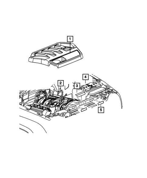 Under Hood for 2013 Jeep Compass #0