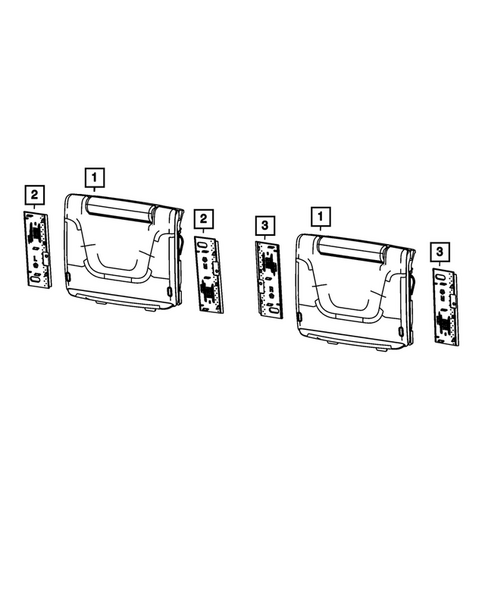 Radio, Antenna, Speakers, DVD, and Video systems for 2026 Chrysler Pacifica #10