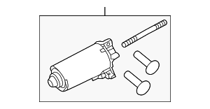 STCM5 - Steering: Motorcraft™ Steering Column Tilt Motor for Ford Image