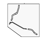 25450K0000 - : Hose Assembly for Kia: Soul Image