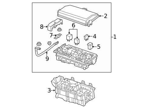 Fuse & Relay for 2016 Buick LaCrosse #0