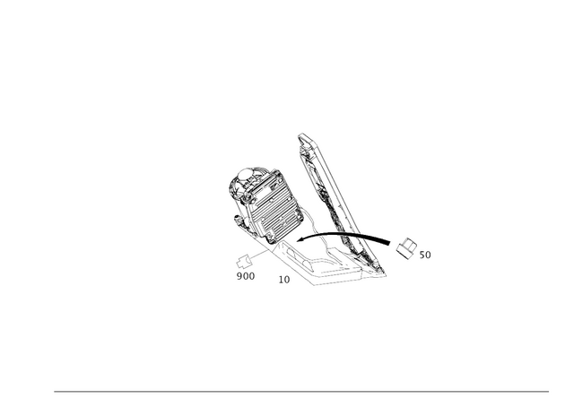 2223002100 - Control: Haptic Accel. Pedal Mod for Mercedes-Benz Image image