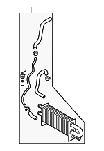 575503F500 - Steering: Power Steering Cooler for Kia: Amanti Image