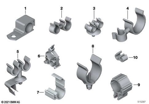 Plug-in Connection, Clamp for 2000 BMW-Motorrad R 1150 R #3