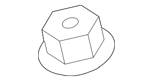 2010-2012 Audi | Lower Ball Joint Lock Nut | WHT-000-785-B | OEM ...