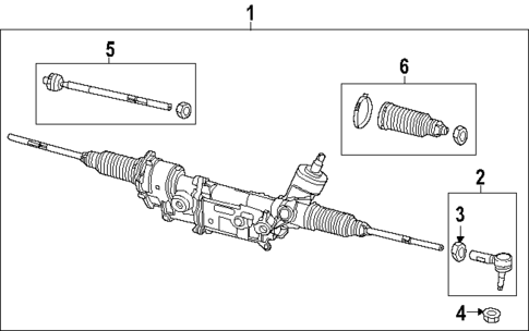 Steering Gear & Linkage for 2020 Ram 1500 #4