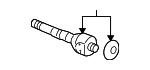53010SJAA01 - Steering: Inner Tie Rod for Acura Image