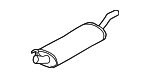 1HM253609AC - Exhaust: Muffler W/Tailpipe for Volkswagen Image