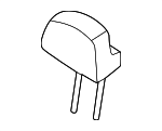 89700DO001C3E - Body: Headrest, Outer for Kia Image image