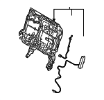 89310DO630DFS - Body: Seat Back Frame for Kia Image image