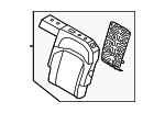 89350DO600 - Body: Seat Back Pad for Kia Image image