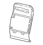 12381987 - Body: Seat Back Panel for Chevrolet: C1500, C2500, C3500, K1500 Pickup, K2500 Pickup, K3500 Pickup | GMC: C1500 Pickup, C2500 Pickup, C3500 Pickup, K1500 Pickup, K2500 Pickup, K3500 Pickup Image