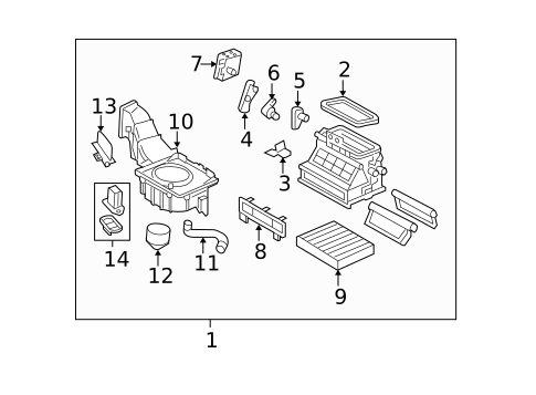 Blower Motor & Fan for 2005 Subaru Impreza #0
