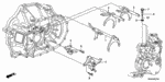 24201RAP010 - Transmission - Manual: FORK, FIFTH-REVERSE GEARSHIFT for Honda Image