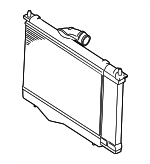 30630529 - Cooling System: Inter-cooler for Volvo: S40, V40 Image