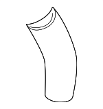 30617254 - Cooling System: Connector Hose for Volvo: S40, V40 Image