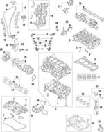 334N32MU01 - Engine: Cylinder Block for Hyundai: Santa Fe, Tucson Image