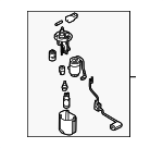 31110B2550 - Fuel System: Fuel Pump Assembly for Kia: Soul Image