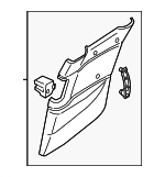 FF146852002 - : Door Trim Panel for Mazda: RX-8 Image