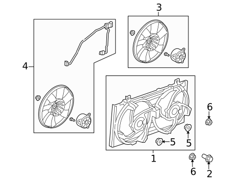 Cooling Fan for 2010 Chevrolet Camaro #0