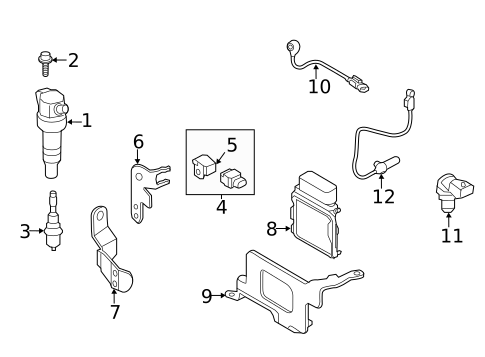Ignition System for 2018 Hyundai Accent #0