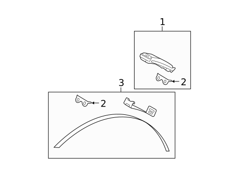Tire Pressure Monitor Components for 2007 Ford Freestar #0