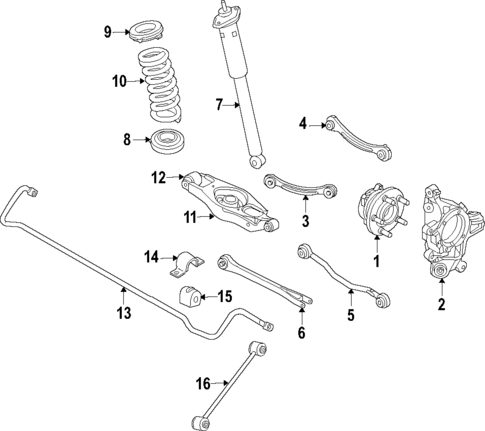 Rear Suspension for 2005 Chrysler 300 #0