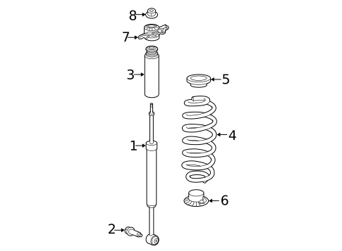 Shocks & Components for 2018 Jeep Cherokee #0