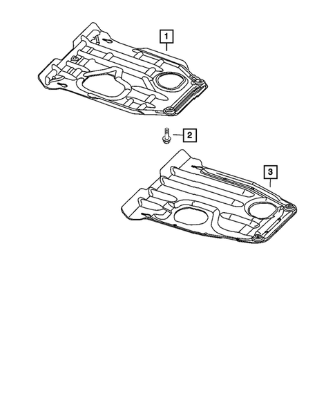 Front Axle Skid Plate for 2010 Jeep Grand Cherokee #0