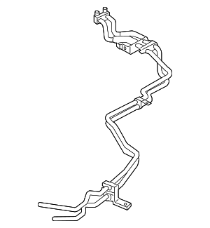 LK4Z18B402D - HVAC: HVAC Heater Hose Assembly for Ford Image