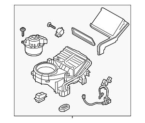 BK3Z18D283U - HVAC: Evaporator Assembly for Ford Image