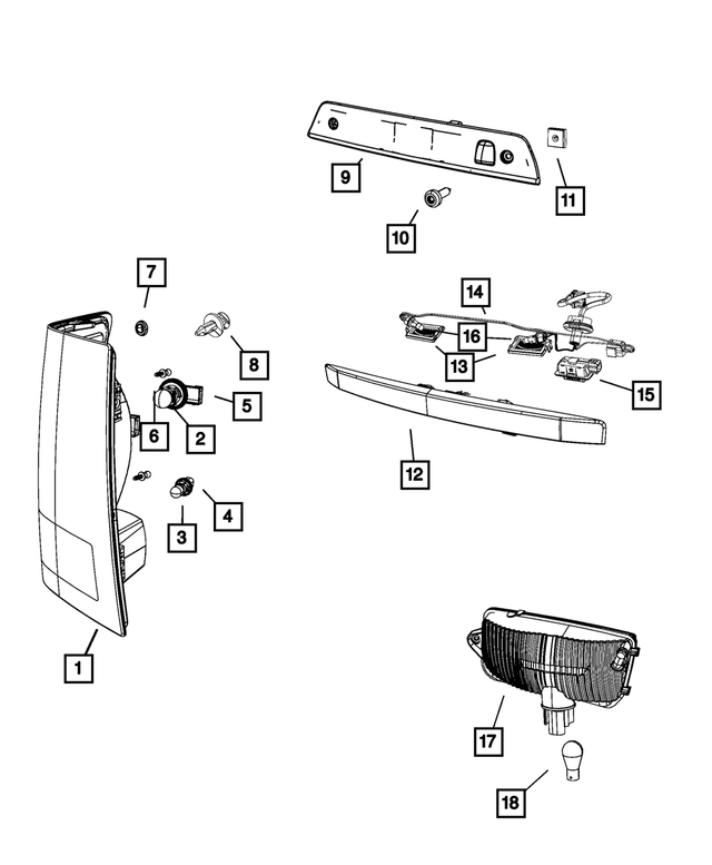 6035211 - : Snap In Nut for Mopar Image