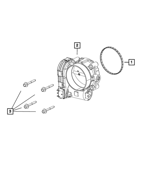 Throttle Body for 2021 Jeep Gladiator #0