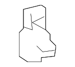 86290008921 - Body: Roof Rail Adapter for BMW Image