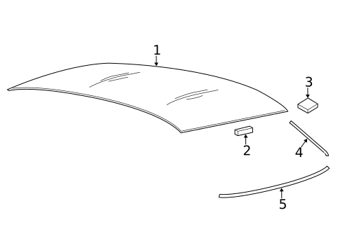 Glass - Lift Gate for 2015 BMW 535i GT xDrive #0