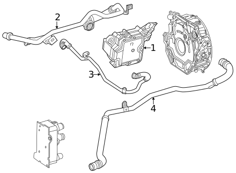 Hoses & Lines for 2023 Mercedes-Benz GLE 53 AMG&reg; #0