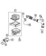 68253473AA - : Retaining Strap for Mopar Image