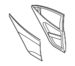 770042V010 - Body: Door Shell for Hyundai: Veloster Image