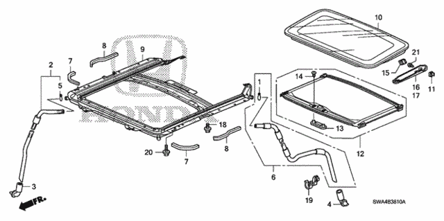 Sliding Roof for 2007 Honda CR-V #0