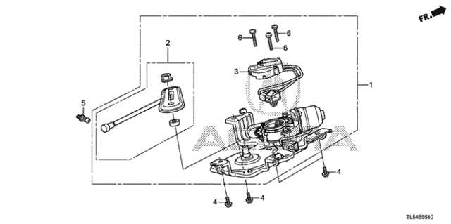 Power Tailgate Motor for 2012 Acura TSX #0