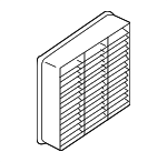 MZ690995 - Engine: Advantage Selectâ„¢ Engine Air filter,2.4L,VSP - MANN  HUMMEL USA INC for Mitsubishi: Lancer, Mirage, Outlander Image