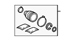 44370C031 - Suspension: Inner Boot for Toyota Image