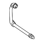 4655007203 - Cooling System: Water Hose for Mercedes-Benz Image
