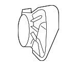 7L0616101A - Suspension: Rear Shield for Volkswagen: Touareg Image