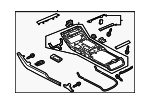 4H1863240AEHE3 - : Console Assembly for Audi: A8 Quattro, S8 Image