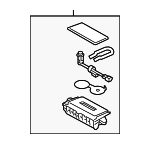4H1858601D6PS - : Cup Holder for Audi: A8 Quattro, S8 Image