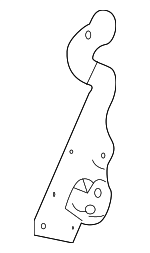 66201FL00A - : Display Unit Bracket for Subaru Image