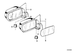 51161874919 - : Adhered Heated Mirror Glass for BMW Image